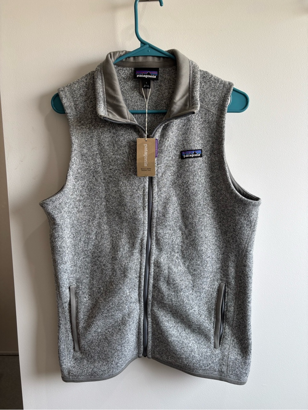 Patagonia Gray Fleece Vest - Women's